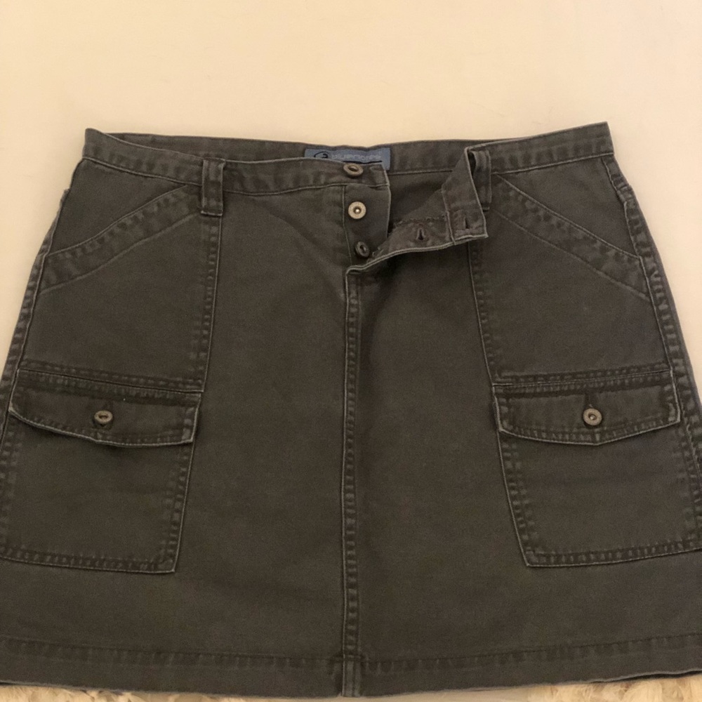 Cargo skirt green